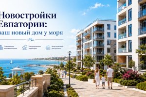 Новостройки Евпатории: комфортная жизнь у Черного моря