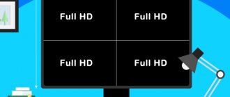 Образное сравнение разрешения Full HD и 4K